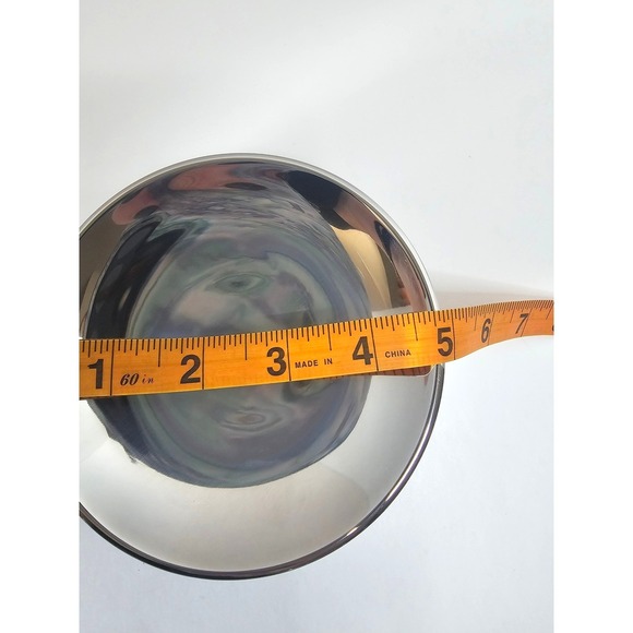 Paradigm Trends "Sullivan" Leather Stainless Bathroom Vanity Set - Dish Canister - Picture 8 of 8